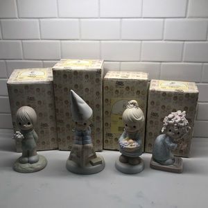 Precious Moments Figurines Lot of 4